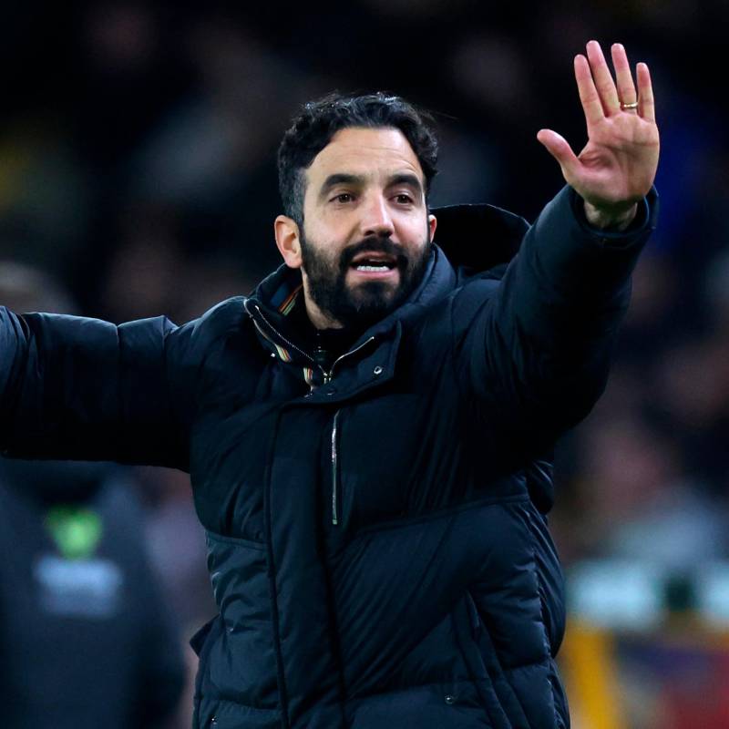 Rubén Amorim dirigió al Manchester United y al Sporting de Lisboa en el pasado. FOTO: GETTY