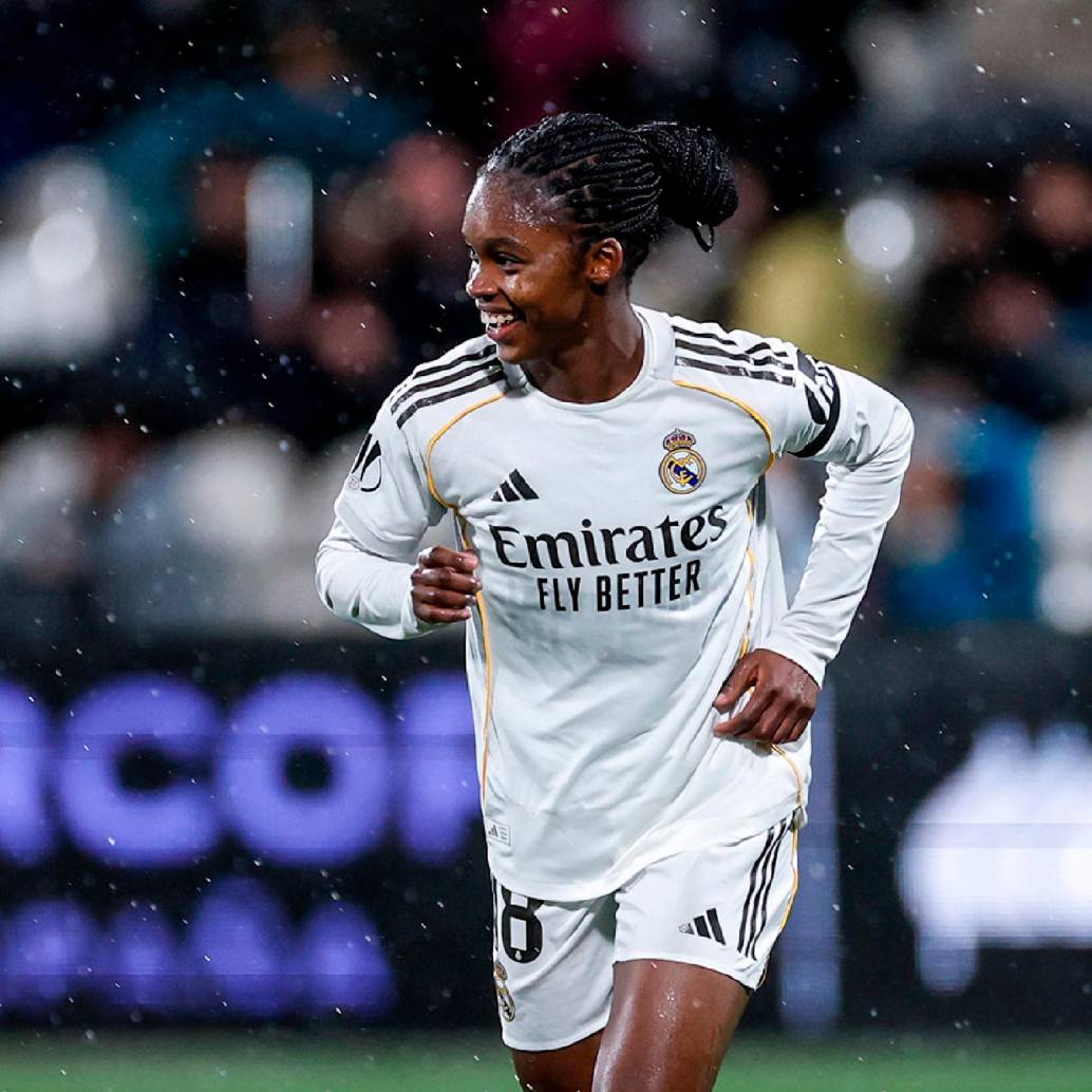 Linda Caicedo, una de las mejores jugadores del fútbol mundial femenino. FOTO X-REAL MADRID