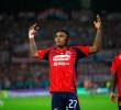 Brayan León volvió a anotar y su equipo se ilusiona con la final de la Liga Betplay 1-2025. FOTO CAMILO SUÁREZ