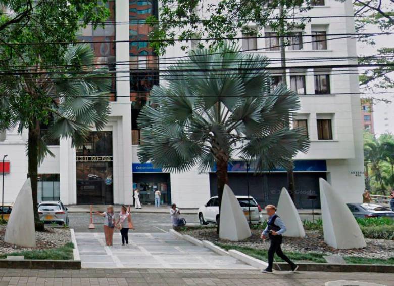 En la avenida El Poblado está este Jardín de Piedras. FOTO Cortesía