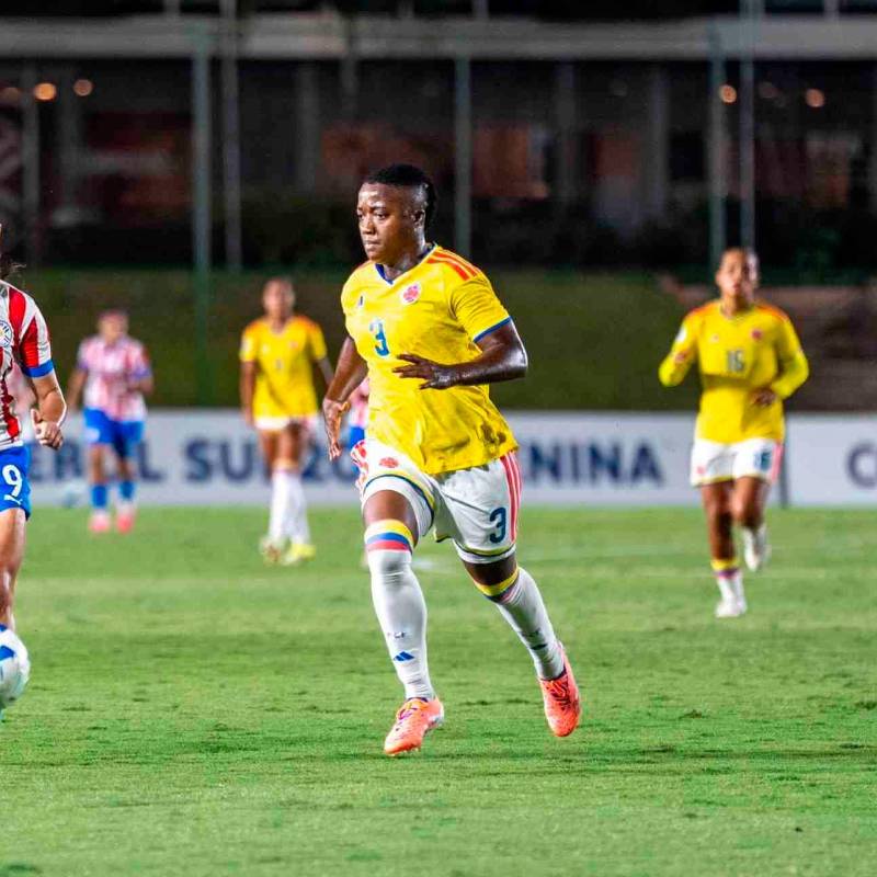 La Selección Colombia sumó su primer punto en el hexagonal final del Sudamericano Sub 20 en Paraguay. FOTO TOMADAX@CONMEBOLtorneos
