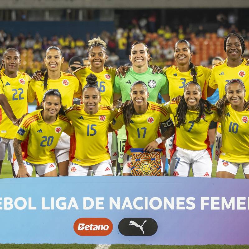 La Selección Colombia mantuvo su posición luego de la triple fecha de la Liga de Naciones Conmebol. Foto: Juan Antonio Sánchez Ocampo.