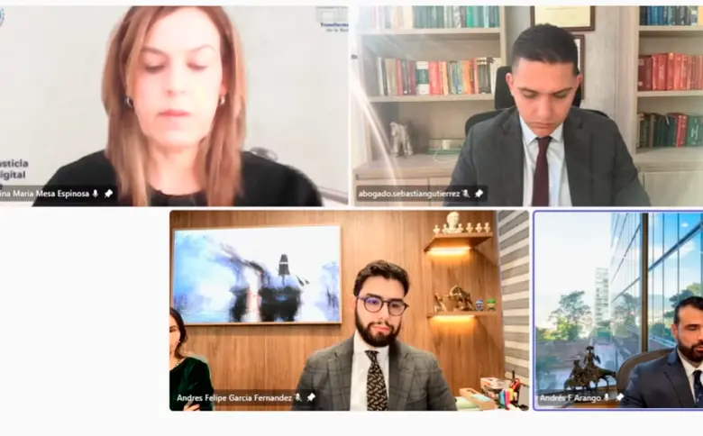 La audiencia a la que fue citad al cantante Blessd comenzó desde las 7:00 de la mañana de este martes. FOTO: Cortesía