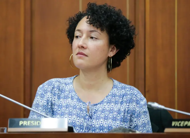 Isabel Zuleta, senadora del Pacto Histórico investigada por la Corte Suprema. FOTO: Colprensa