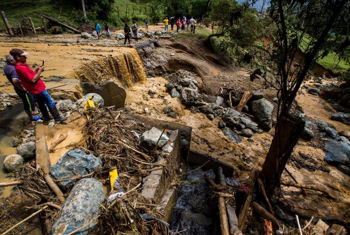 En total fueron 45 las viviendas las que resultaron averiadas y tres más colapsaron. Foto: Julio César Herrera
