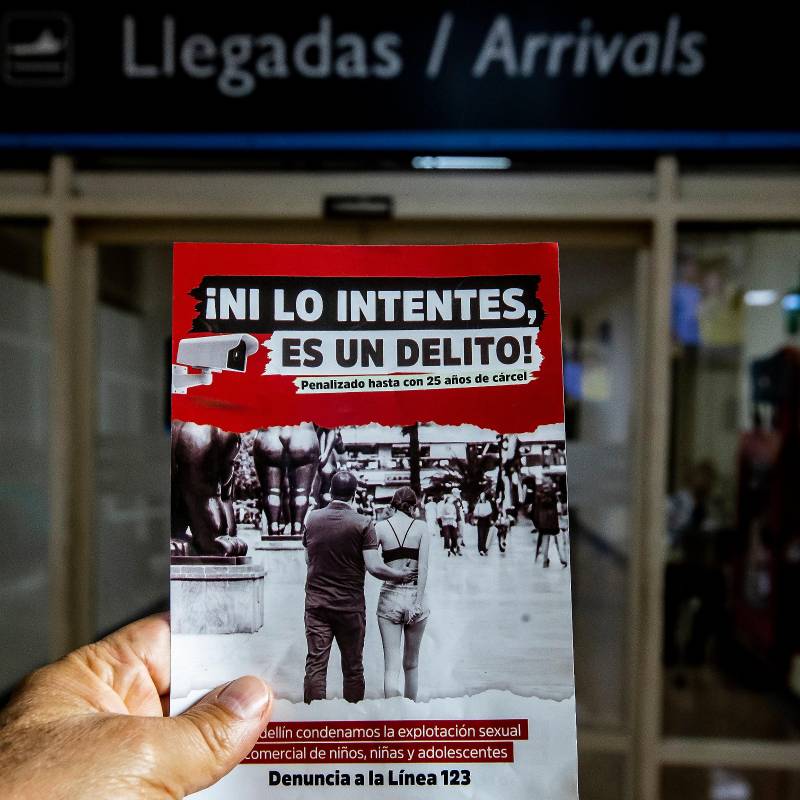 Una de las estrategias que se ha fortalecido desde el año pasado es el trabajo articulado con autoridades internacionales para combatir a los extranjeros que vienen a explotar sexualmente a los menores de edad. FOTO EL COLOMBIANO