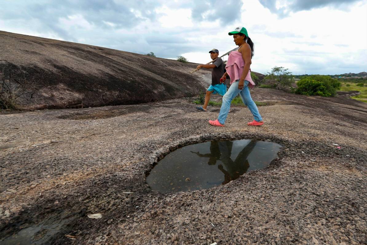 Las rocas que constituyen el Escudo Guayanés en territorio colombiano están en Guainía, Vaupés y Vichada. Foto: Manuel Saldarriaga Quintero.