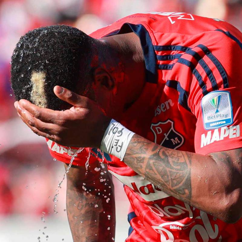 DIM perdió como local ante Águilas Doradas 1-2 y no pudo lograr el milagro de la clasificación a los cuartos de final de la Liga Betplay. FOTO MANUEL SALDARRIAGA 