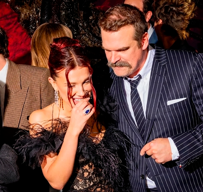 David Harbour habló de los rumores de su mala relación con Millie Bobby Brown