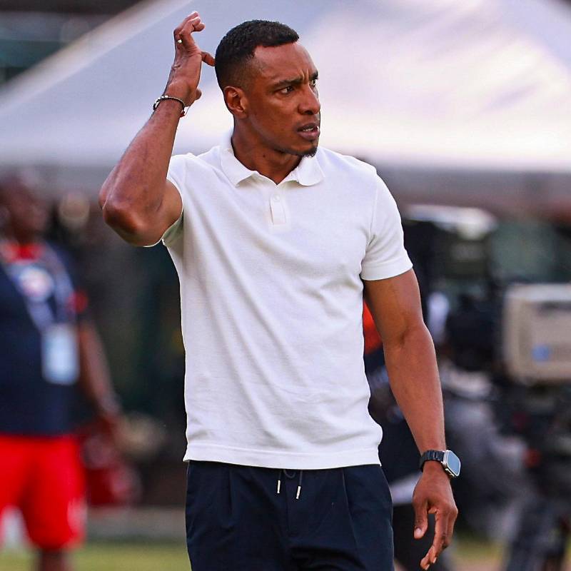 El entrenador antioqueño Amaranto Perea llegó a Independiente Medellín después de ser asistente de Néstor Lorenzo en el Mundial de Norteamérica. Foto: Manuel Saldarriaga