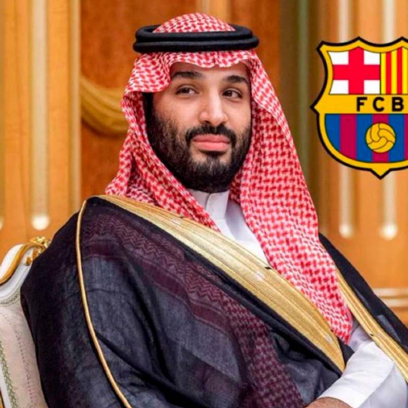 Este es Mohamed bin Salmán el supuesto jequé que estaría interesado en comprar el Barcelona de España.