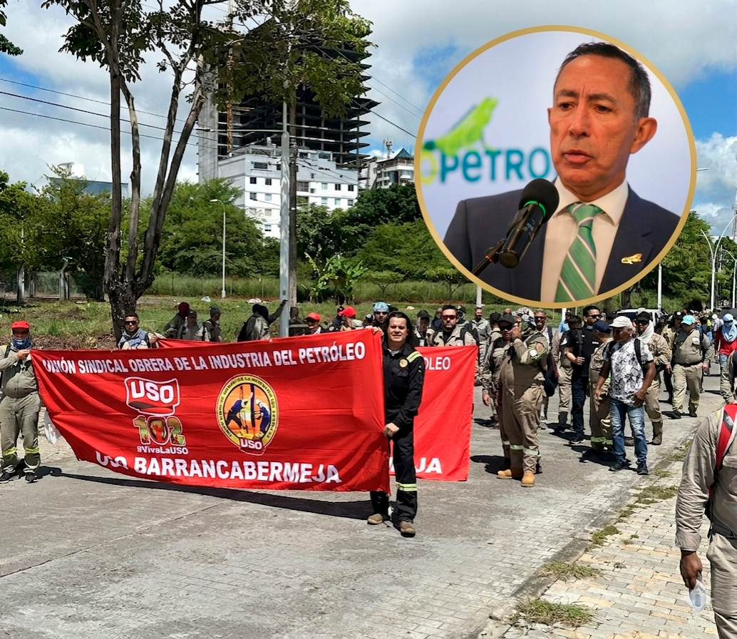 El sindicato USO pidió a la junta directiva de Ecopetrol apartar a Ricardo Roa por riesgos reputacionales. FOTO USO Y COLPRENSA.