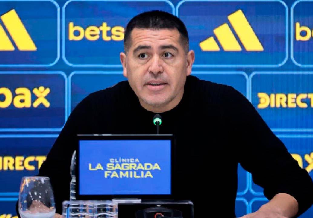 Juan Román Riquelme, presidente de Boca Juniors. FOTO @BocaJrsOficial