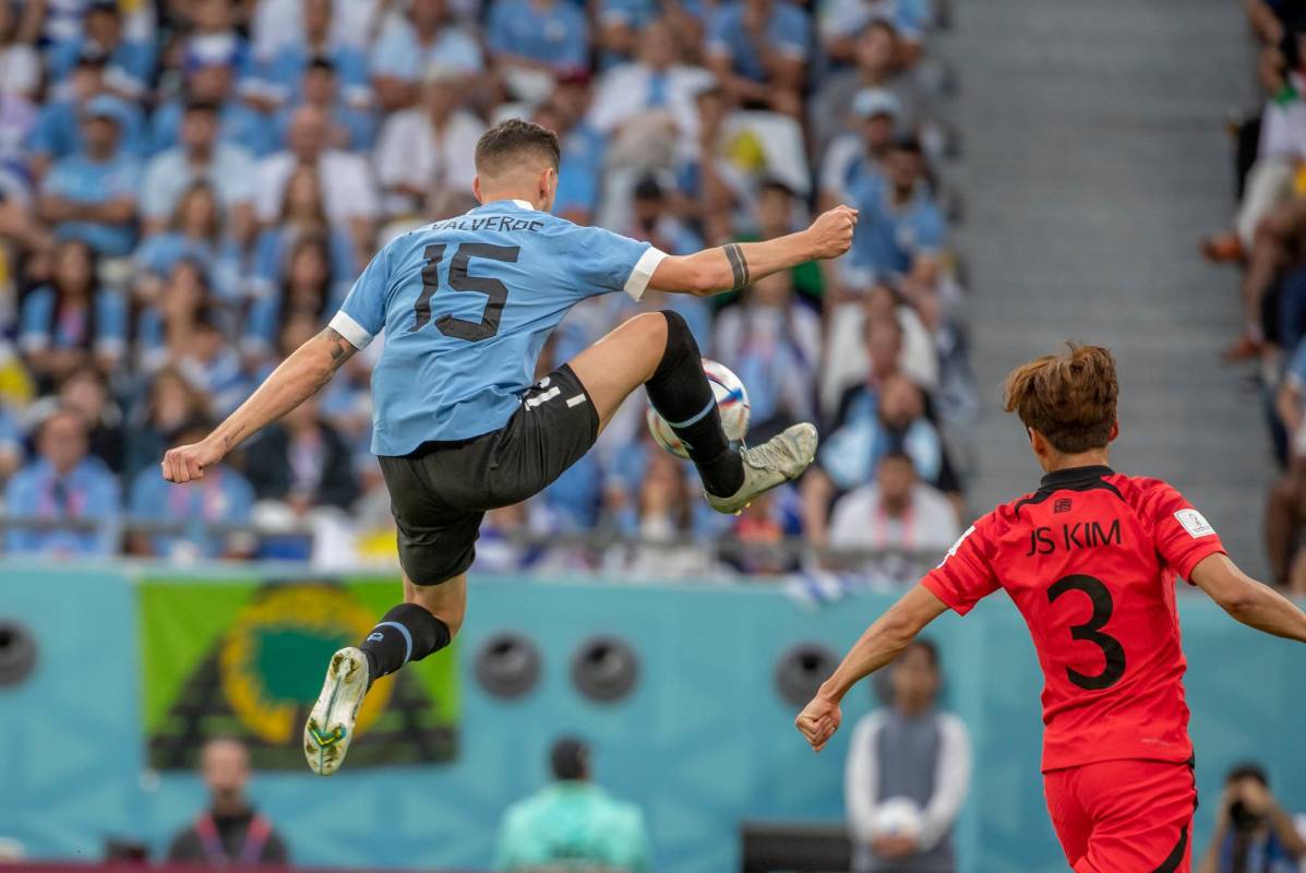 Uruguay sueña con volver a levantar la corona que no gana desde 1950. Por su parte, el estelar delantero Son Heung-Min fue titular en Corea del Sur. Foto: JUAN ANTONIO SÁNCHEZ.