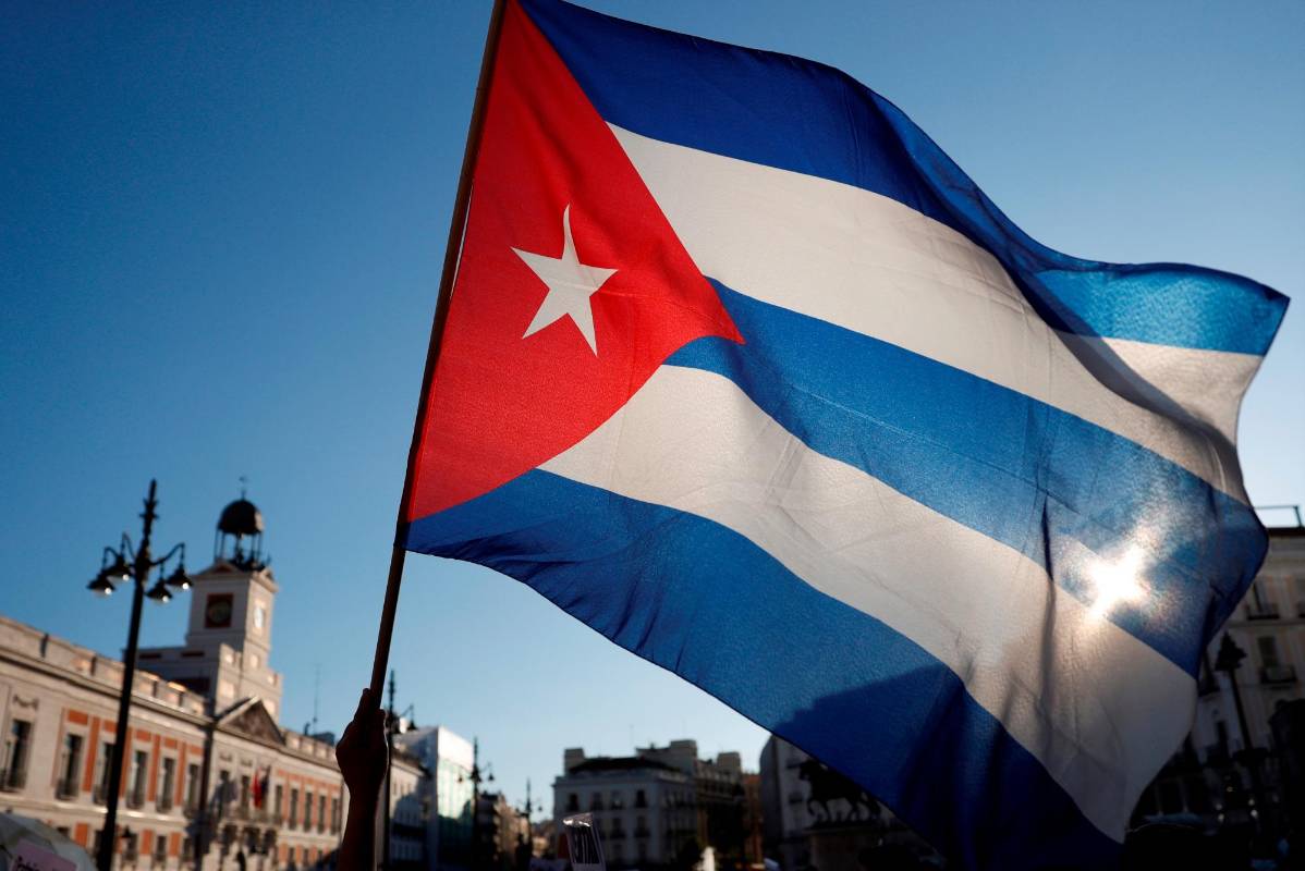 Son varias protestas pacíficas y espontáneas en varias partes de Cuba. Se reportan cortes de Internet en lugares donde cientos de personas se han tomado las calles. Foto. EFE