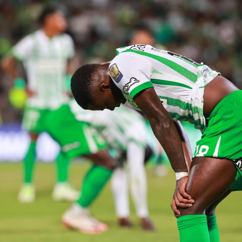 Con este empate, Atlético Nacional suma su primer punto en el Grupo A de los cuadrangulares semifinales y deberá buscar la victoria en la próxima jornada para no comprometer sus aspiraciones de llegar a la final. Foto: Manuel Saldarriaga Quintero.