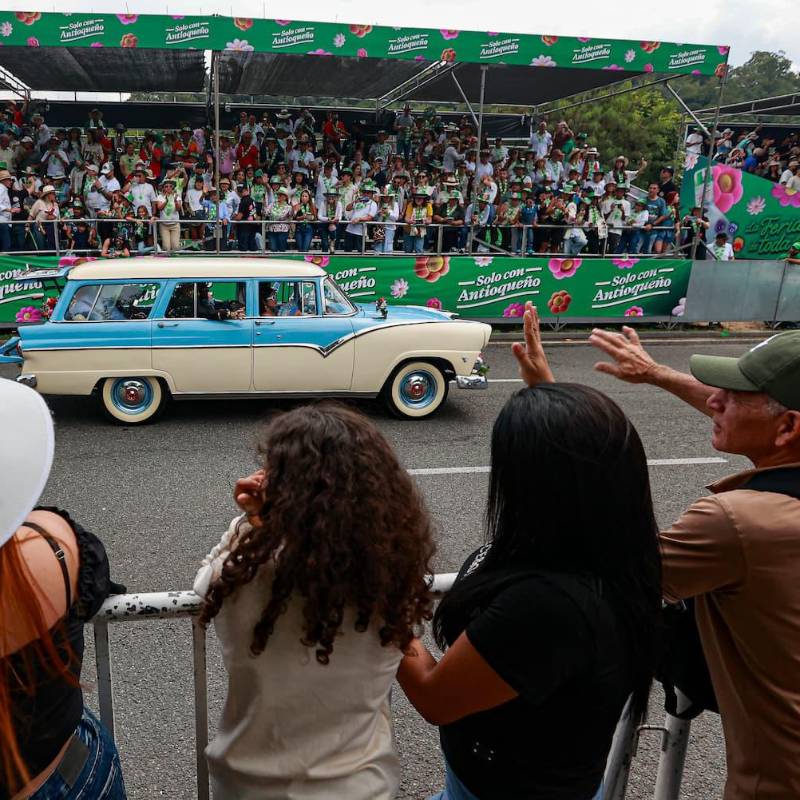 18,7 kilómetros tendrá el recorrido del Desfile de Autos Clásicos y Antiguos 2026. FOTO: Manuel Saldarriaga.