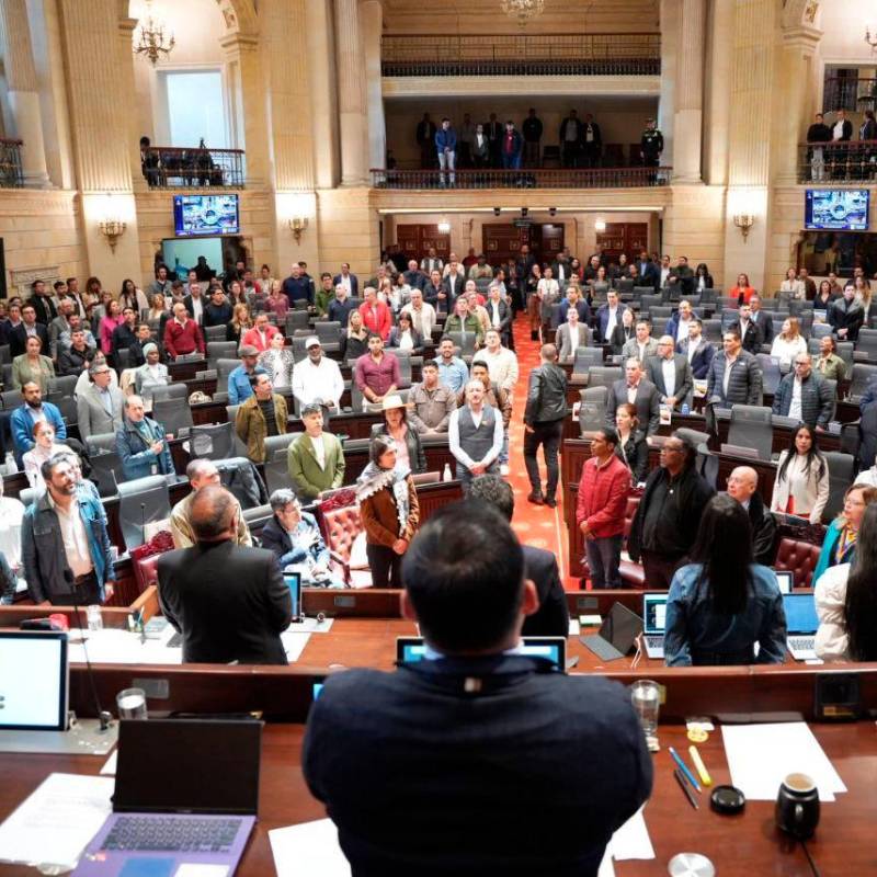Tras unas cuatro horas de debate, los legisladores aprobaron acogerse al texto de Cámara. Cortesía: Cámara de Representantes. 