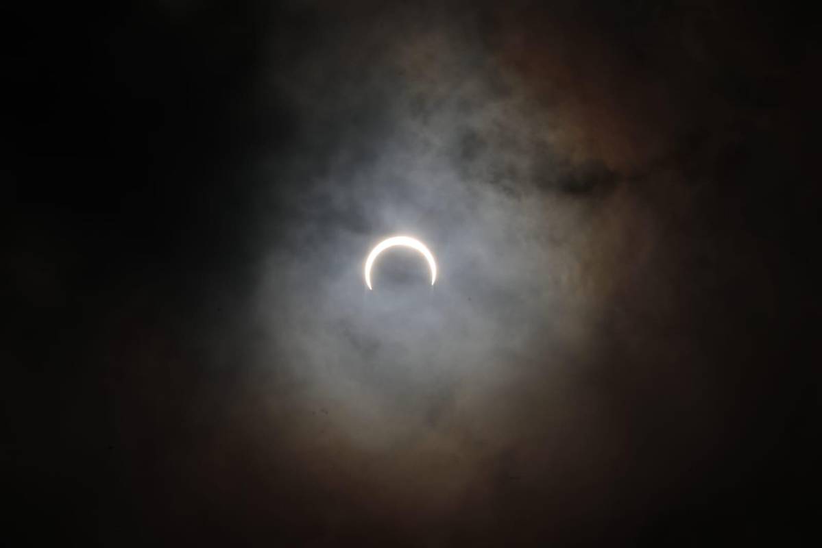 El Gobierno emitió una serie de recomendaciones para un avistamiento responsable del eclipse, además de información relevante y los puntos de concentración para la observación de este fenómeno astronómico. Foto: Carlos Velásquez, El Colombiano