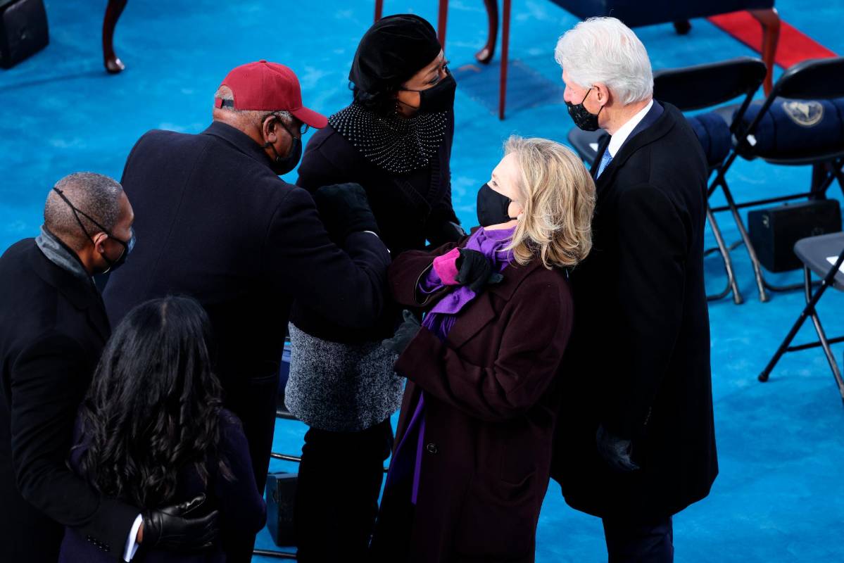 Estuvieron presentes el ex presidente Barack Obama y su esposa Michelle Obama. Foto: Getty Images