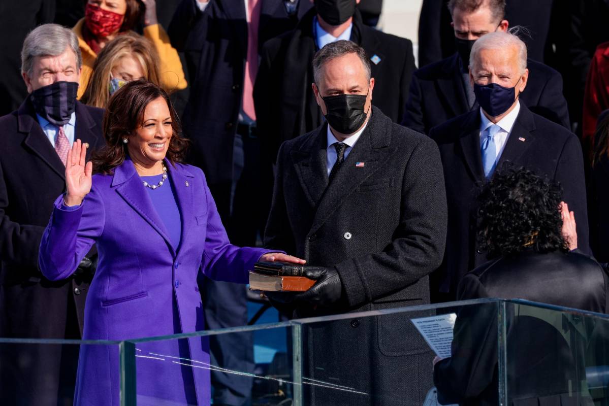 Kamala Harris se convirtió en la primera mujer vicepresidenta de Estados Unidos. Foto: Getty Images