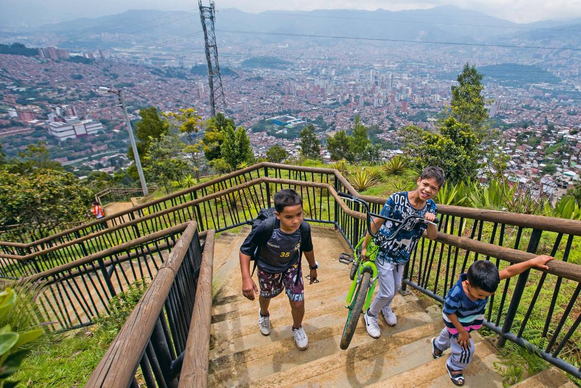 El Cerro pan de Azúcar es el cerro más alto de Medellín. Foto: Julio Cesar Herrera