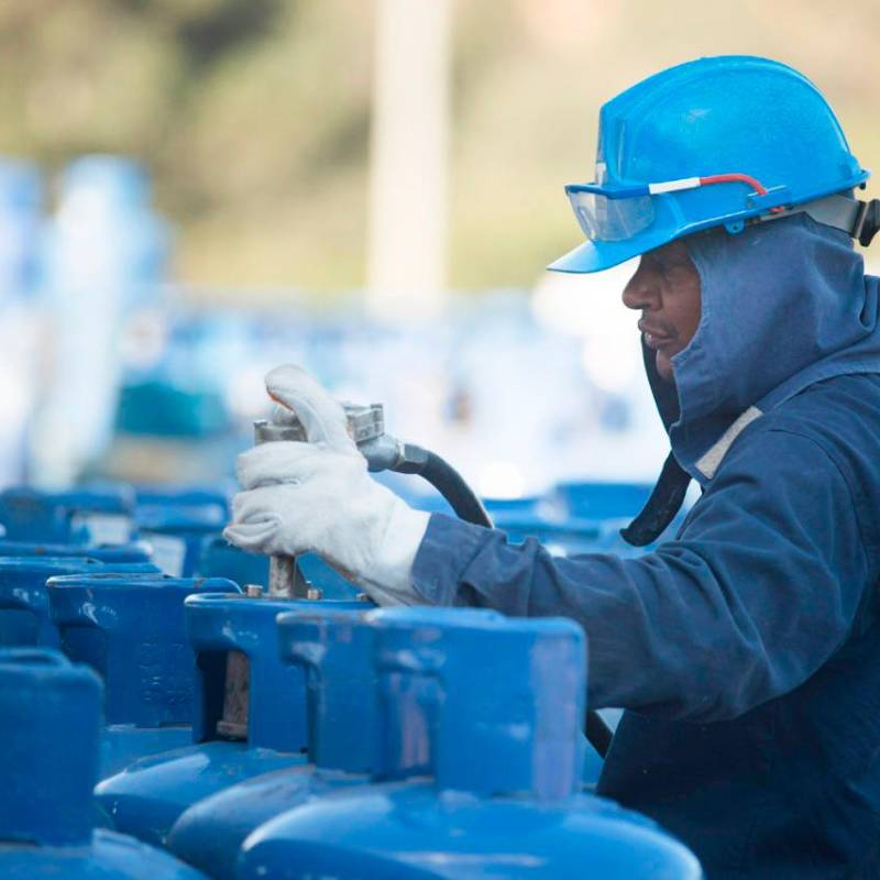 Las importaciones de GLP ya representan el 51,7% de la oferta en Colombia, impulsadas por la caída de la producción nacional y el mayor consumo del sector industrial como sustituto del gas natural. FOTO Colprensa