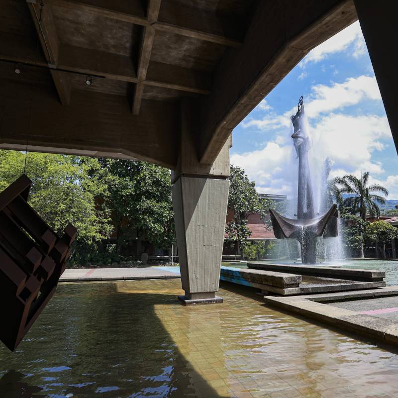 Imagen de referencia de la ciudadela universitaria de la Universidad de Antioquia. Foto: Manuel Saldarriaga Quintero.