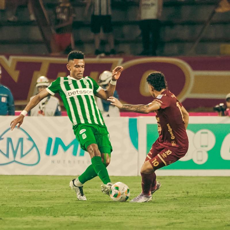 Nacional venció al Tolima en Ibagué. FOTO CORTESÍA ATLÉTICO NACIONAL