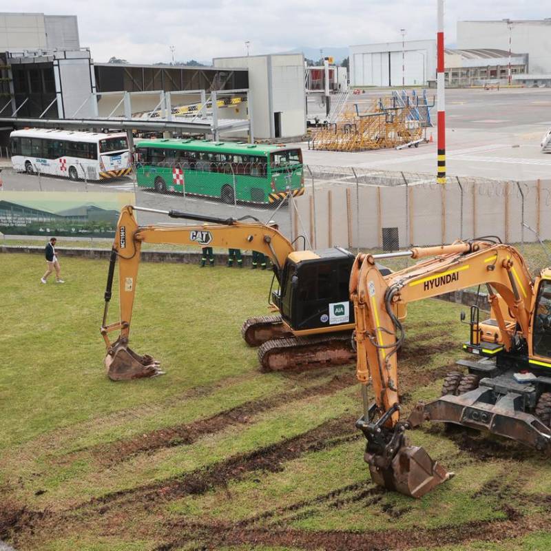 Aspecto del sitio en donde estará ubicada una nueva sala de reclamo de equipaje. FOTO: Manuel Saldarriaga