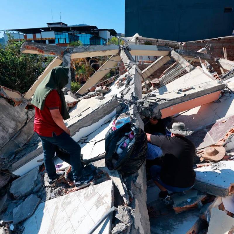 Asointermedias reportó 20.181 damnificados, 12.426 viviendas afectadas y 99 colegios con daños a un mes del terremoto. FOTO Manuel Saldarriaga