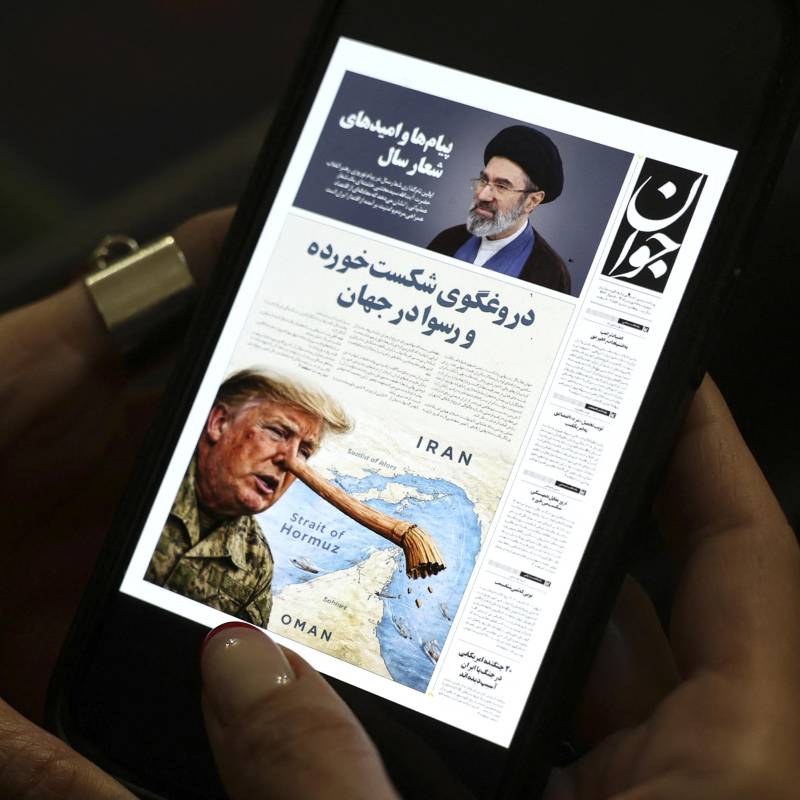 Irán habría rechazado una propuesta de paz de Estados Unidos y condicionó el fin de la guerra a garantías de seguridad y soberanía. FOTO: AFP