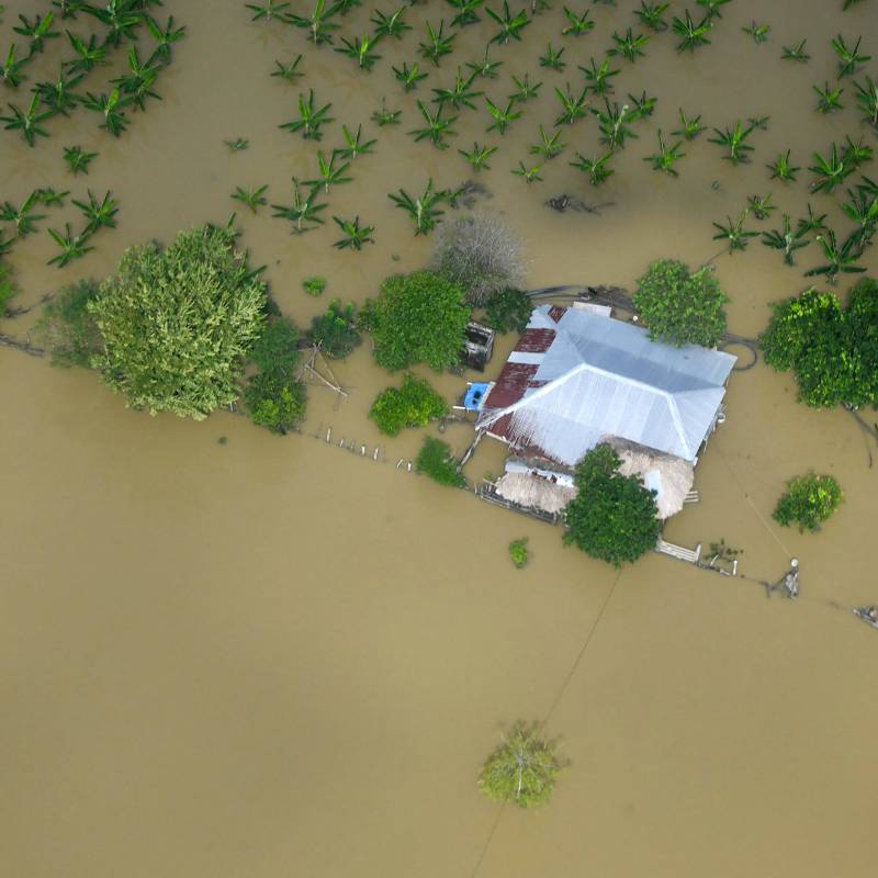 En 2025, las catástrofes naturales generaron 127.000 millones de dólares en pérdidas aseguradas globales, el sexto año consecutivo por encima de los 100.000 millones. FOTO AFP
