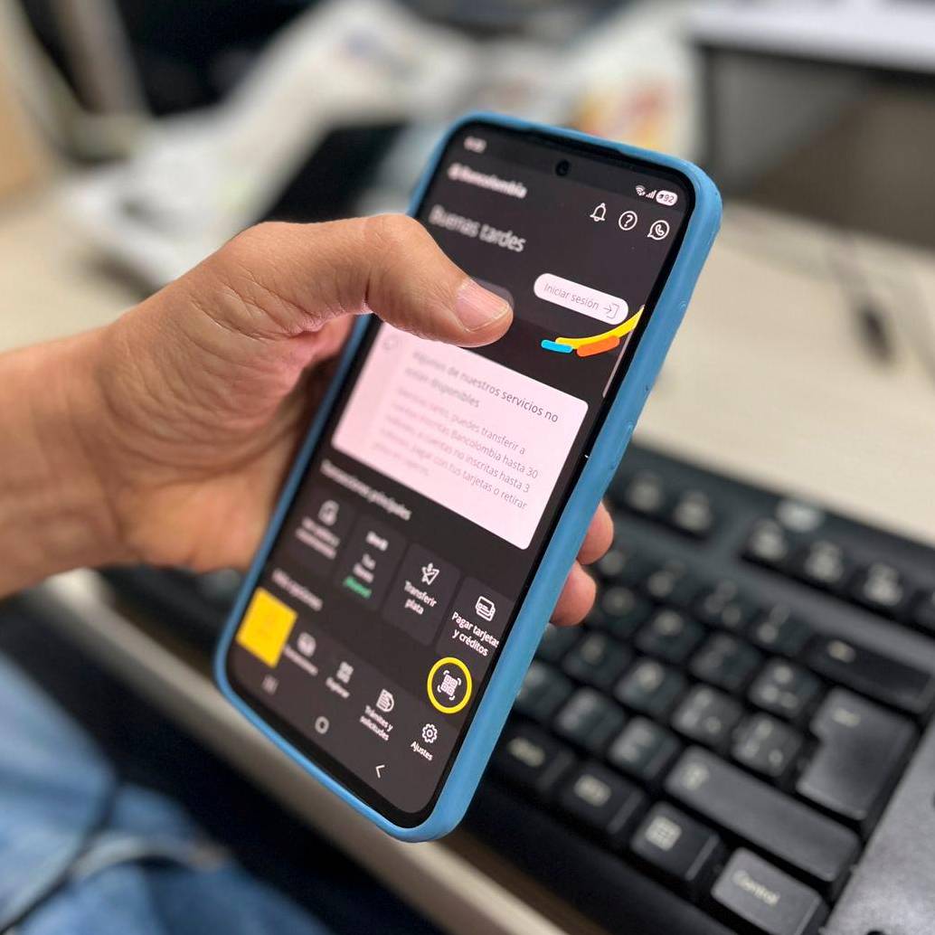 Desde el fin de semana algunos servicios de Bancolombia están fuera de servicio. FOTO EL COLOMBIANO