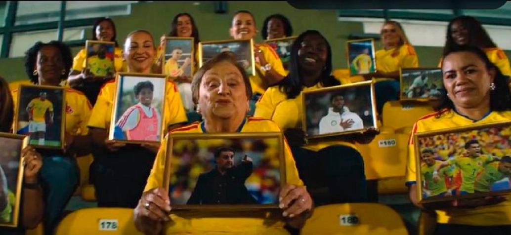 Imágenes del video publicitario que habría revelado la lista de convocados para el Mundial. FOTO PANTALLAZO DEL VIDEO DE INTER RAPIDÍSIMO