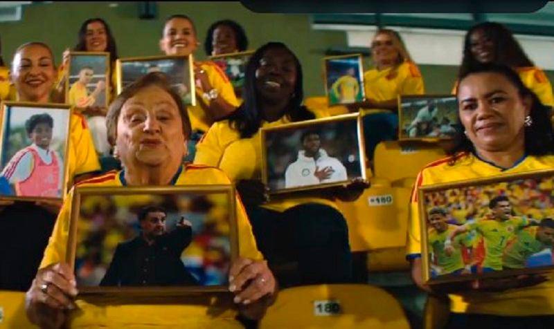 Imágenes del video publicitario que habría revelado la lista de convocados para el Mundial. FOTO PANTALLAZO DEL VIDEO DE INTER RAPIDÍSIMO