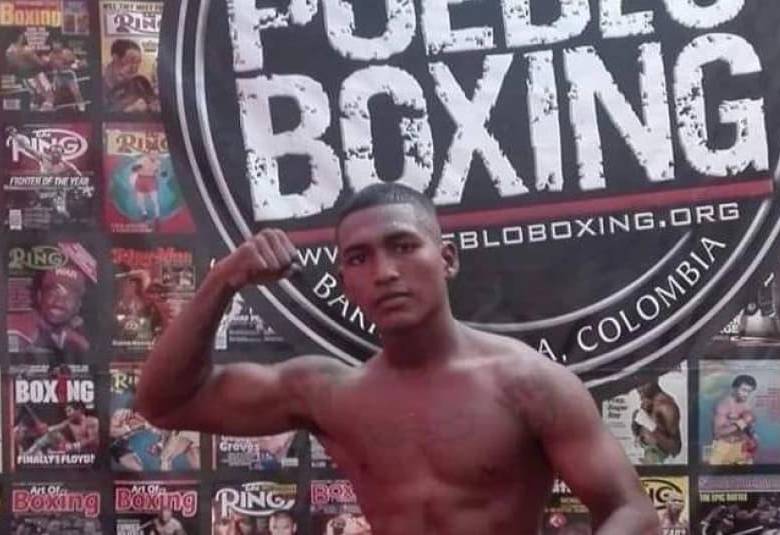 Yeiner Gómez Sandoval, conocido como “La Pantera”, era considerado una de las promesas del boxeo barranquillero y soñaba con pelear en el exterior. FOTO: Redes Sociales.