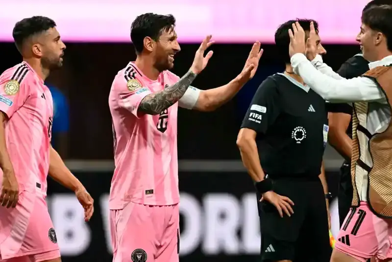 Inter Miami enfrentará a Nacional este 31 de enero en el Atanasio Girardot de Medellín. FOTO: AFP