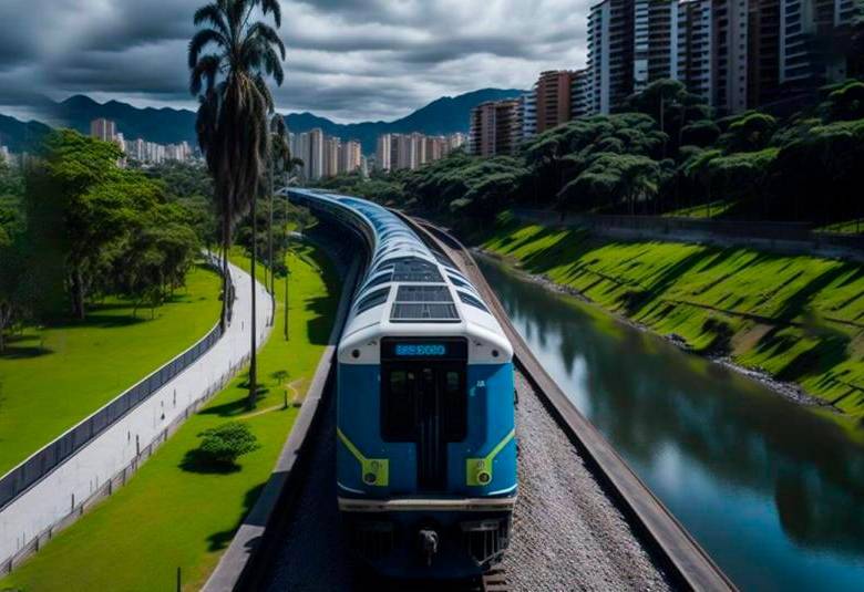 El Tren del Río es el proyecto clave presente de la expansión del sistema metro. FOTO CORTESÍA