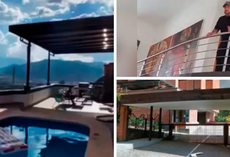 La Sociedad de Activos Especiales brindó detalles de la salida de Escobar Marín del lujoso inmueble, que según la entidad ocupaba irregularmente. FOTO Cortesía SAE
