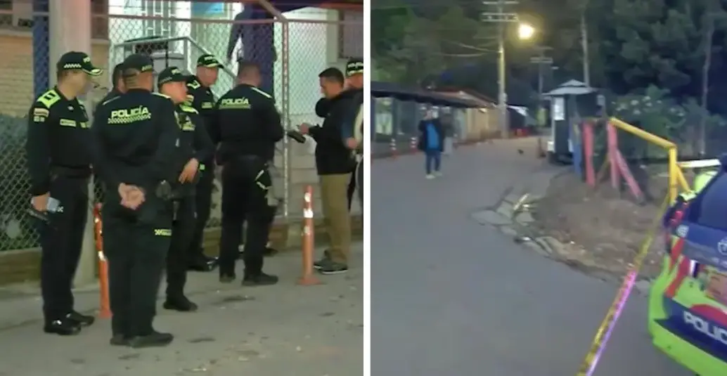 Riña en medio de un rodaje en Bogotá deja tres muertos y cuatro capturados. FOTO: Tomada de Citi TV.