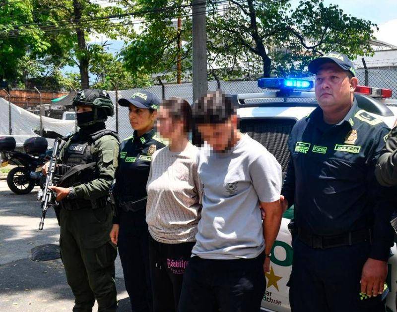 Con las manos en la droga cogieron a dos integrantes de El Polvorín