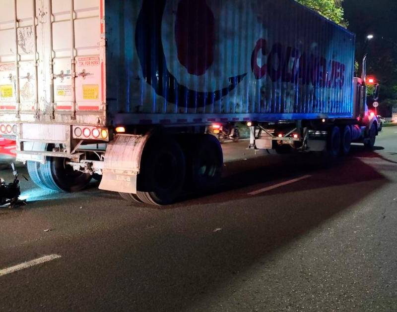 Un motociclista murió tras chocar con una mula en la Regional, en Medellín