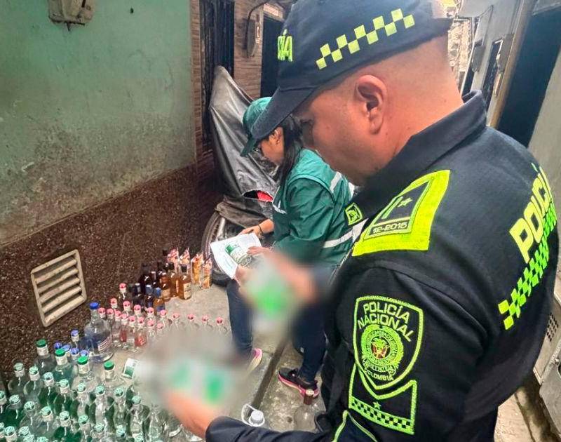 Pillaron bodegas de cigarrillos de contrabando y trago adulterado