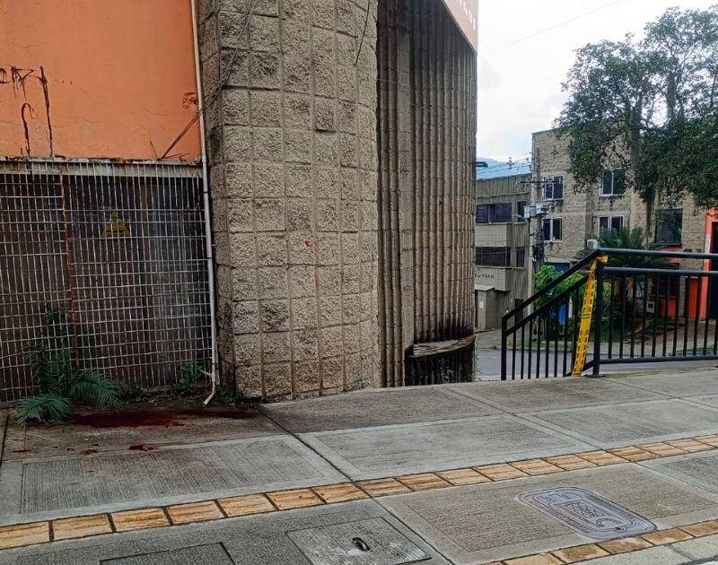 A alias la Vaca lo mataron a puñal en una calle de Sabaneta