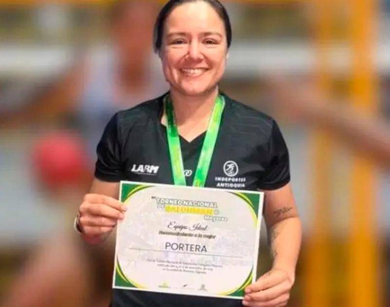 ¡Qué tesa! Luisa Pineda es bombera, deportista y paramédico