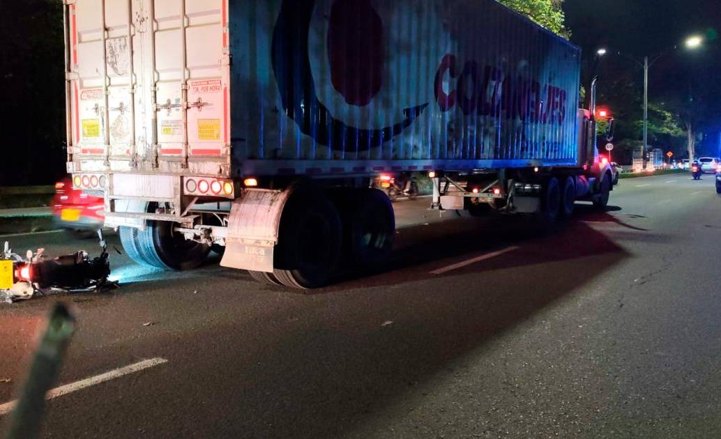 Un motociclista murió tras chocar con una mula en la Regional, en Medellín