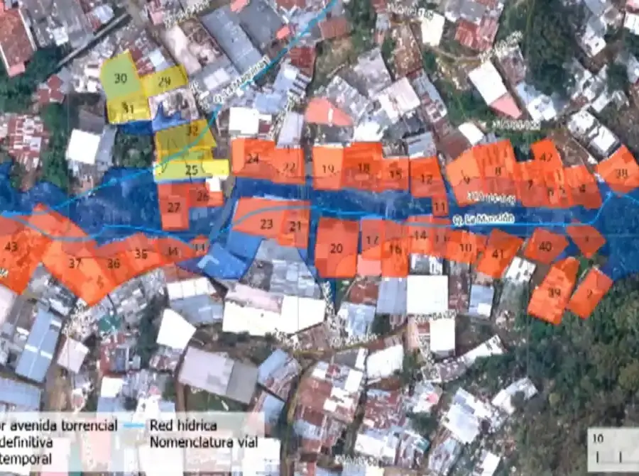 La medida aplica en los barrios Las Granjas y Manrique Oriental, en Medellín. FOTO: DAGRD