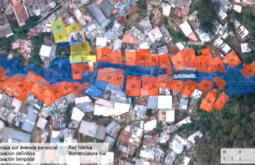 La medida aplica en los barrios Las Granjas y Manrique Oriental, en Medellín. FOTO: DAGRD