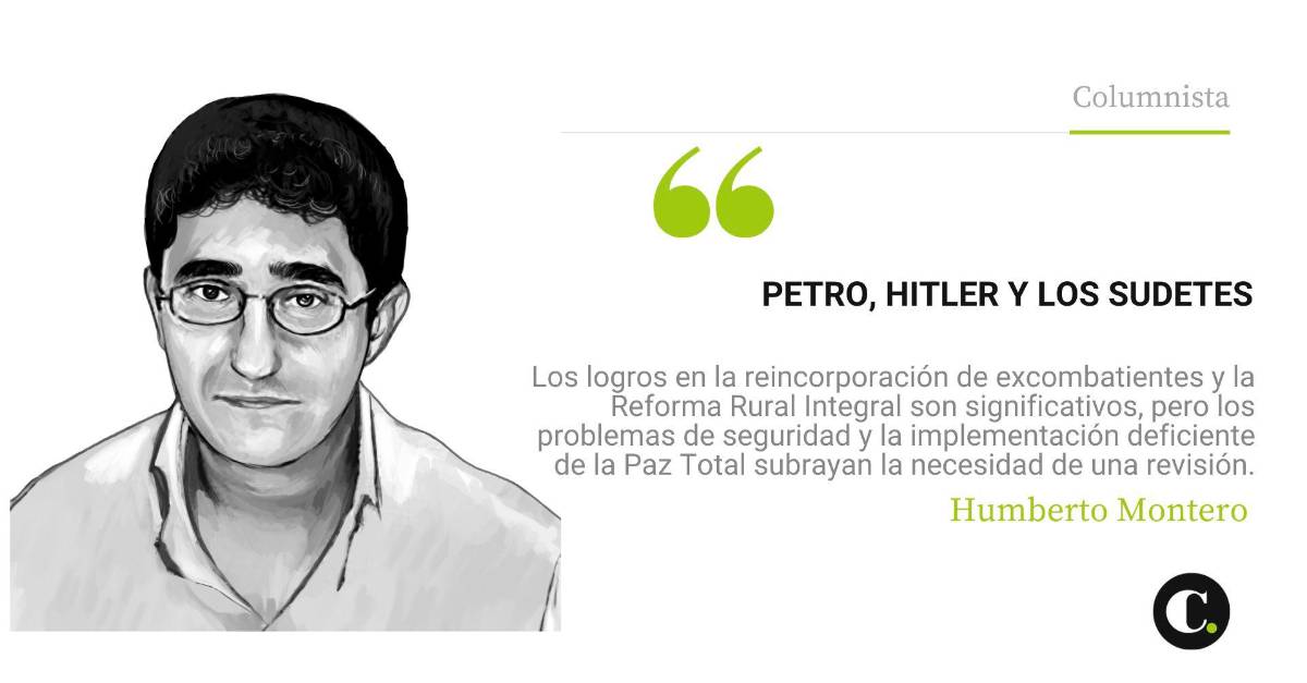 Petro, Hitler y los Sudetes